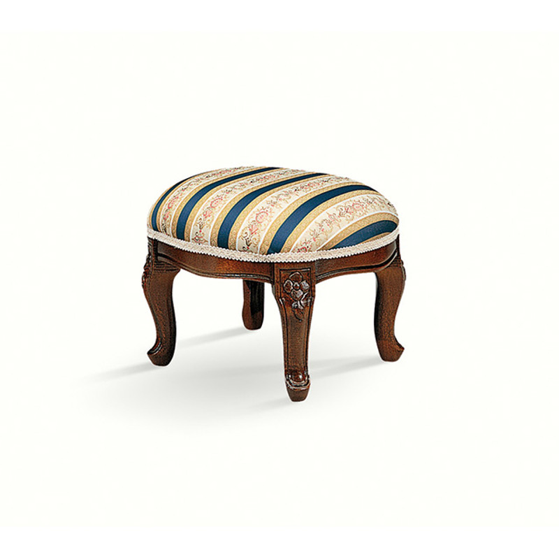 Intagliato 803-S kárpitozott kerek lábtartó