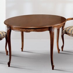 Parigino 906-TA bõvíthetõ kerek étkezõasztal 120-160cm