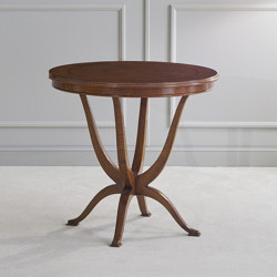 Venere 964-TI kerek dohányzóasztal intarziás asztallappal 70cm 02 Dohányzóasztalok Mobilsedia