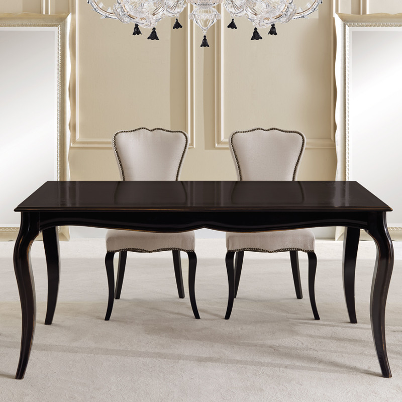 Veronica 994-TL téglalap alakú étkezõasztal 180x90cm tanganyika fa asztallappal