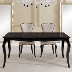 Veronica 994-TL téglalap alakú étkezõasztal 180x90cm tanganyika fa asztallappal