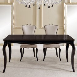 Veronica 994-TL téglalap alakú étkezõasztal 180x90cm tanganyika fa asztallappal