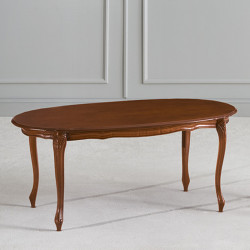 Brianzolo 9018-T ovális dohányzóasztal 116x64cm 02 Dohányzóasztalok Mobilsedia