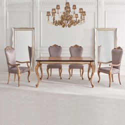 Cloe 9021-L téglalap alakú étkezõasztal 170x90cm