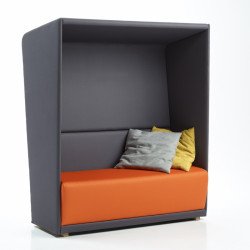 Circuit Private kétüléses kanapé magas háttámlával - privát panellel