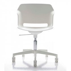 Clop állítható magasságú irodai szék párnázott - kárpitozott üléssel