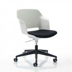Clop állítható magasságú irodai szék párnázott - kárpitozott üléssel - TILT mechanizmussal