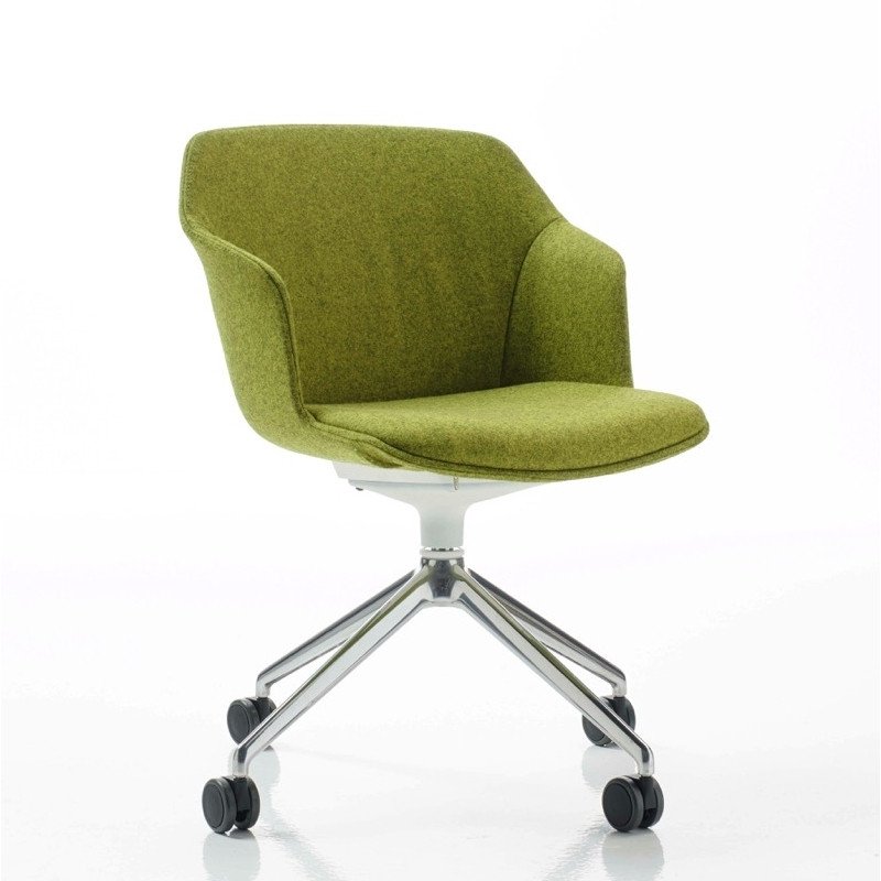 Clop Riv polipropilén vázas kárpitozott irodai szék poliuretán hab párnázással