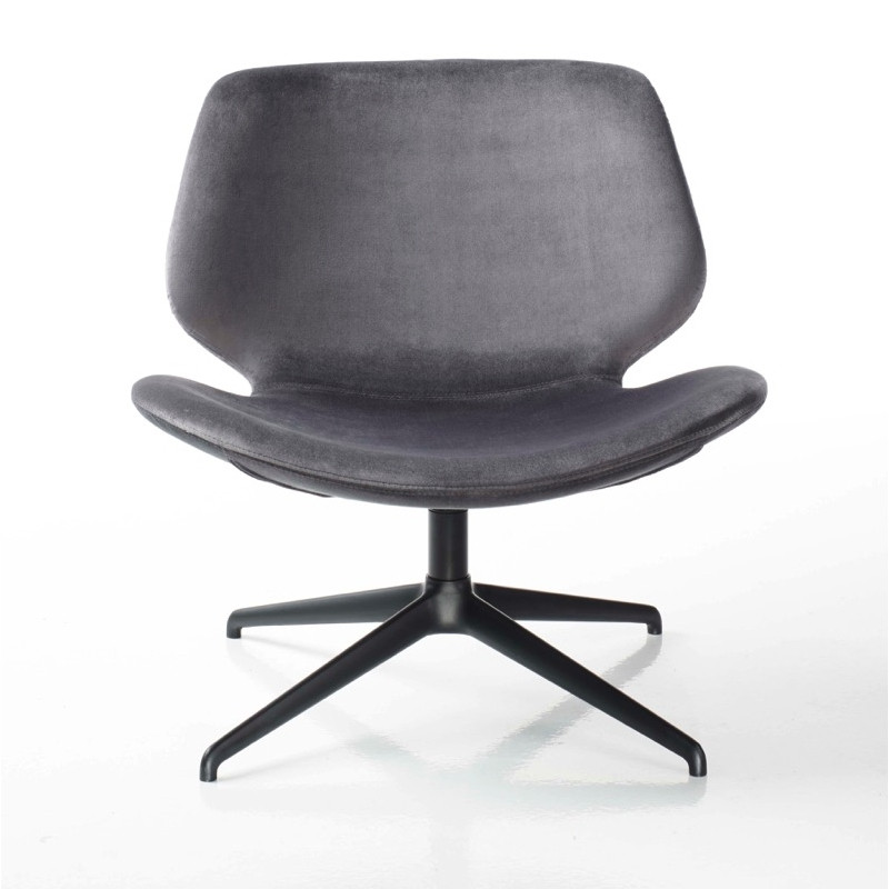 Eon Lounge forgatható 4-ágú csillag központi lábbal kárpitozott fotel