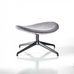 Eon Lounge forgatható 4-ágú csillag központi lábbal kárpitozott puff 07 Puffok Diemme