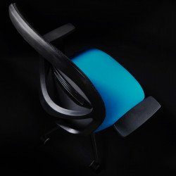 Hop állítható magasságú irodai szék hálós háttámlával fix fekete kartámasszokkal