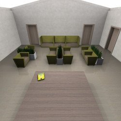 Circuit kárpitozott fotel