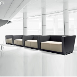 Circuit két kárpitozott fotel - kétszemélyes kanapé