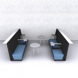 Circuit kárpitozott pad