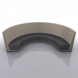 Circuit kárpitozott 30 fokot bezáró fotel karfák nélkül