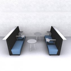 Circuit kerek dohányzóasztal 60cm