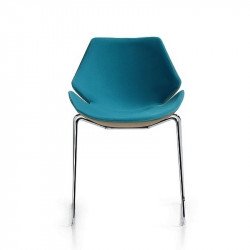 Eon kárpitozott szánkótalpas szék