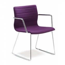 Miss kárpitozott szánkótalpas szék