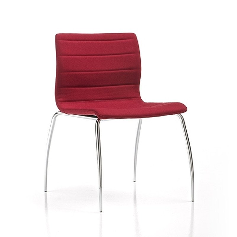 Miss kárpitozott szék krómozott csõ lábakkal