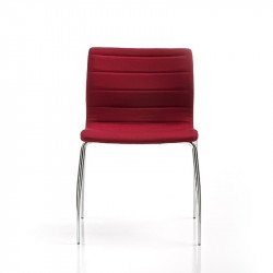 Miss kárpitozott szék krómozott csõ lábakkal