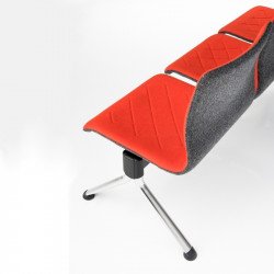 Miss kárpitozott háromszemélyes pad