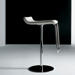 Prince kárpitozott bárszék alacsony háttámlával 04 Fémvázas bárszékek Diemme