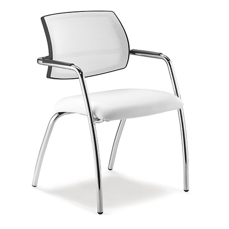 Social kárpitozott karosszék alacsony háttámlával