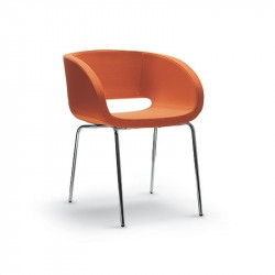 Vanity kárpitozott karosszék 05 Fémvázas karosszékek Diemme