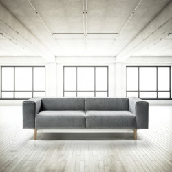 Bread kárpitozott kétszemélyes kanapé - moduláris kanapé 06 Vendéglátás Diemme