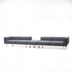 Bread kárpitozott 90cm széles középsõ elem - moduláris kanapé 06 Vendéglátás Diemme