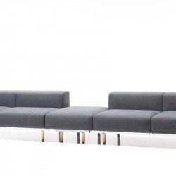 Bread kárpitozott 90cm széles középsõ elem - moduláris kanapé