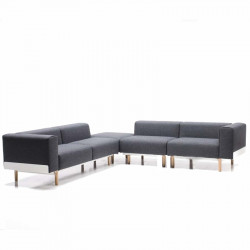 Bread kárpitozott 82,4cm-es szélsõ egyszemélyes elem - moduláris kanapé 06 Vendéglátás Diemme