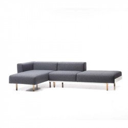 Bread 90cm széles kárpitozott heverõ karfával - moduláris kanapé