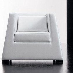 Double kárpitozott fotel zárt karfákkal