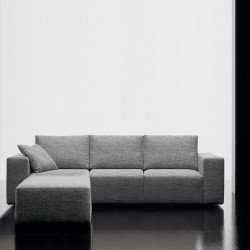 Square kanapé - egy kétüléses és két együléses elemmel - hátpárnákkal és karfákkal