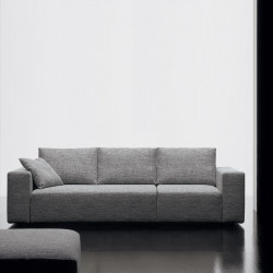 Square háromszemélyes kanapé - egy kétszemélyes és egy egyszemélyes elemmel - hátpárnákkal és karfákkal 06 Vendéglátás Diemme