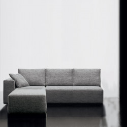 Square kanapé - két kétüléses elemmel - hátpárnákkal - egyik oldalt karfa nélkül