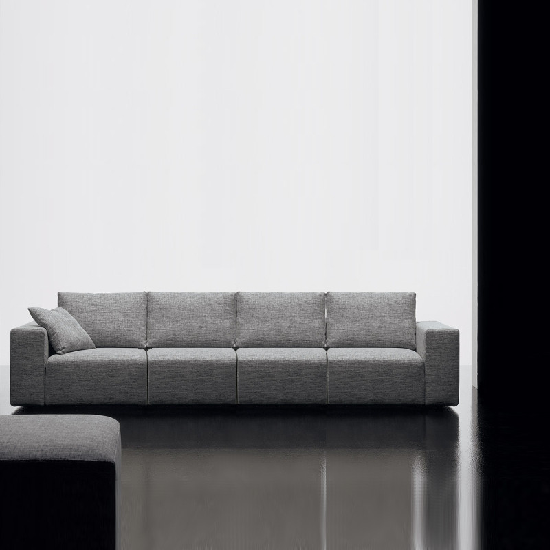 Square négyszemélyes kanapé - négy egyszemélyes elemmel - hátpárnákkal és karfákkal