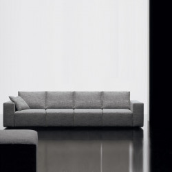 Square négyszemélyes kanapé - négy egyszemélyes elemmel - hátpárnákkal és karfákkal