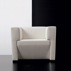 Toffee kárpitozott fotel 05 Ügyfélváró karosszékek Diemme