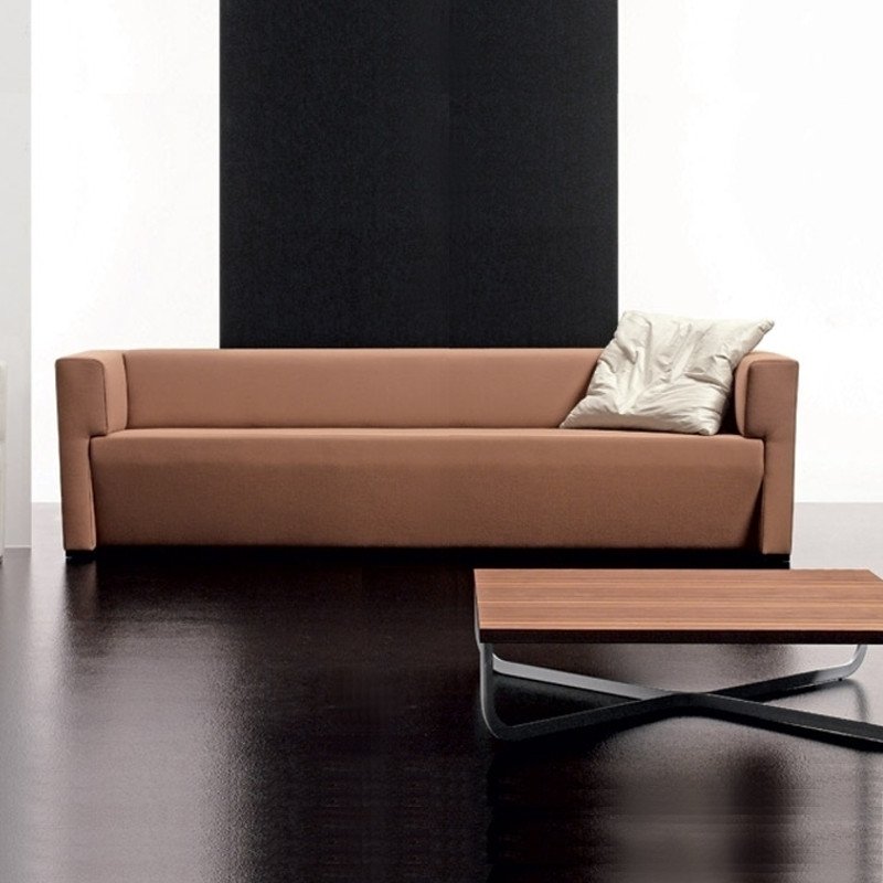 Toffee kárpitozott háromszemélyes kanapé