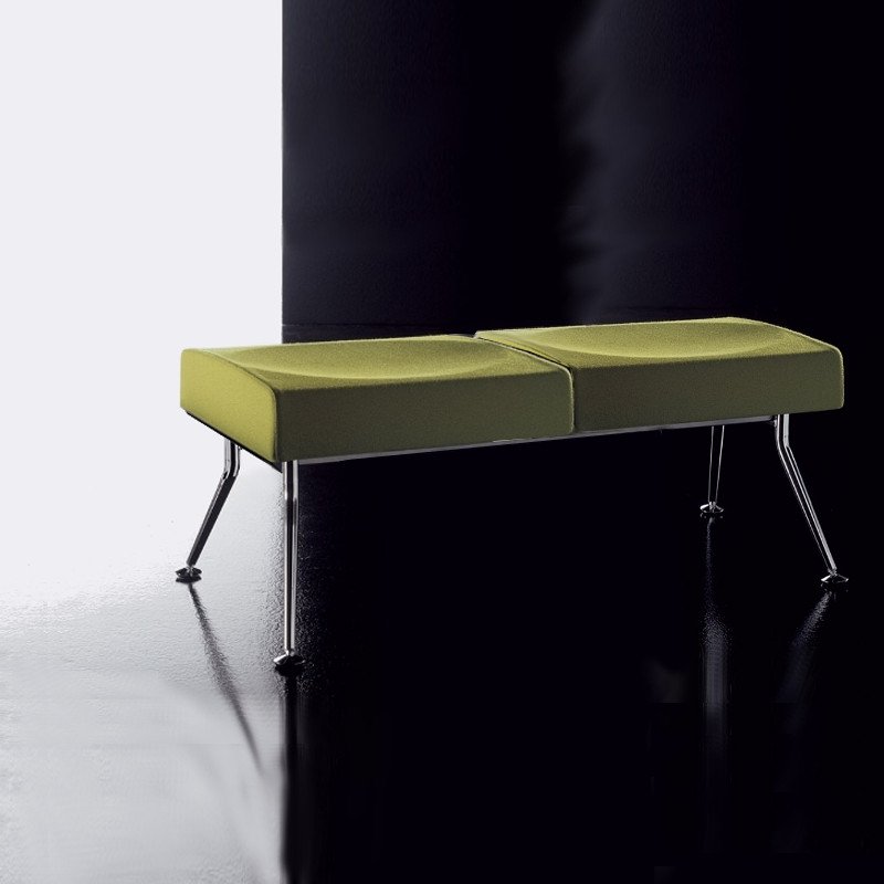 Ypsilon kárpitozott kétszemélyes pad