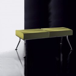 Ypsilon kárpitozott kétszemélyes pad
