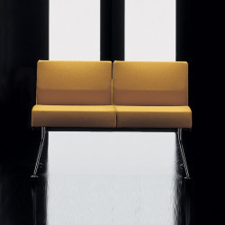 Ypsilon kárpitozott kétszemélyes kanapé karfák nélkül 06 Vendéglátás Diemme