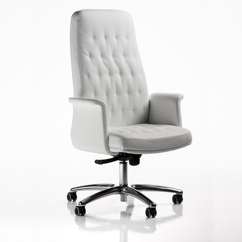 Artú kárpitozott irodai szék állítható magassággal - magas háttámlával