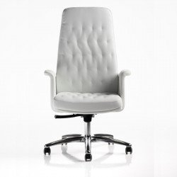 Artú kárpitozott irodai szék állítható magassággal - magas háttámlával