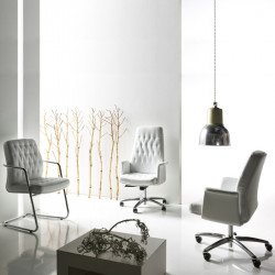 Artú kárpitozott irodai szék állítható magassággal TILT mechanizmussal