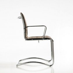 Auckland kárpitozott szánkótalpas irodai szék