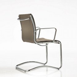 Auckland kárpitozott szánkótalpas irodai szék