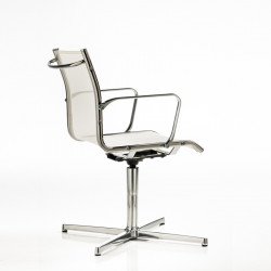 Auckland kárpitozott irodai szék - négy ágú központi forgatható lábbal